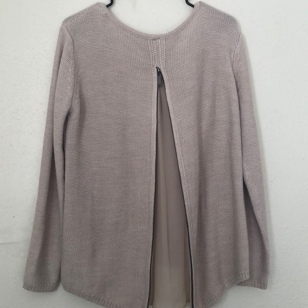 Elan Zip-Back Sweater